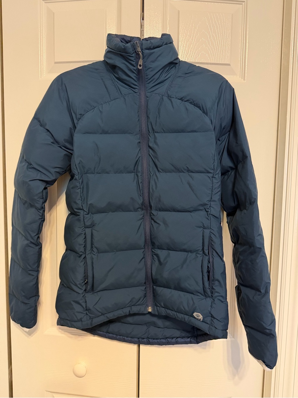 Mountain Hardwear Women's Slate Blue Quilted Puffer Jacket